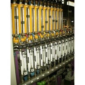 GYROMETRE A FLOTTEUR et TUBE VERRE type 134 DEBITMETRE A LUDION et TUBE VERRE pour GAZ type 134