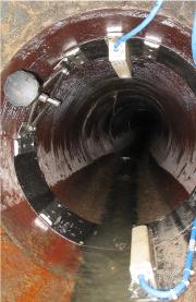 Système de montage RMS pour radier CANALISATION PARTIELLEMENT REMPLIE